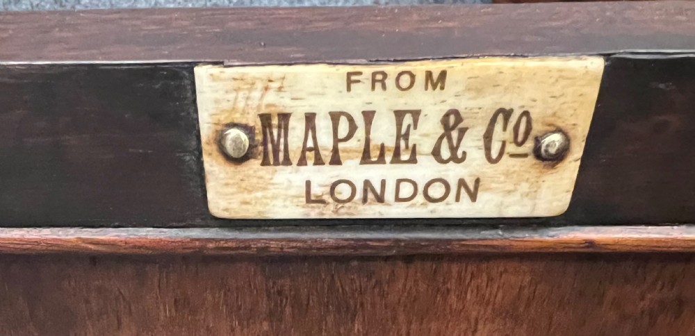 Pair of Edwardian inlaid Bedside Cabinets View VI
