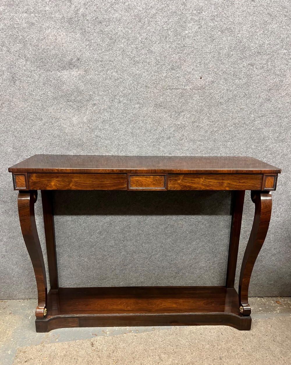Regency Rosewood Console Table
