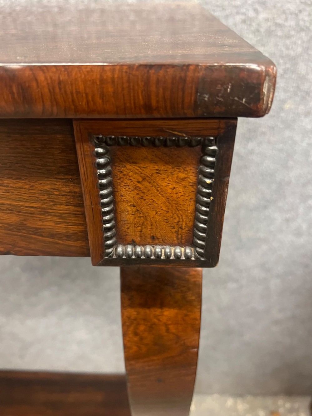 Regency Rosewood Console Table View IV