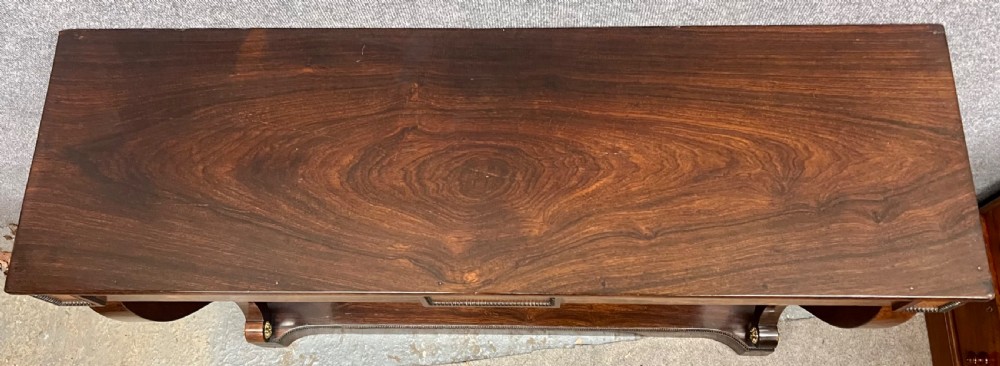 Regency Rosewood Console Table View V