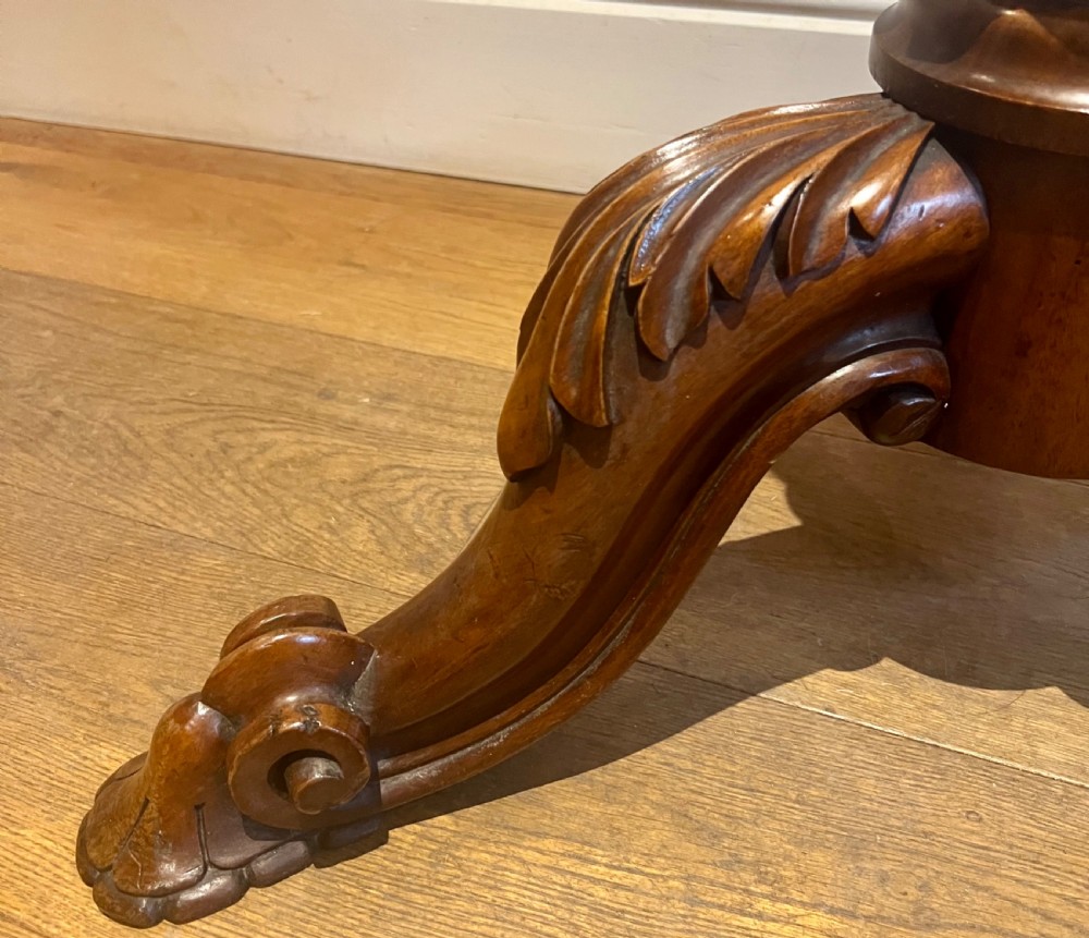 Large Victorian Burr Walnut Occasional Table View IV