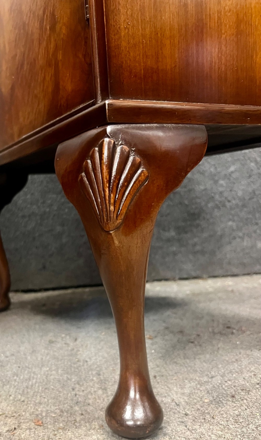 Pair of 1930's Burr Walnut Bedside Cabinets View V