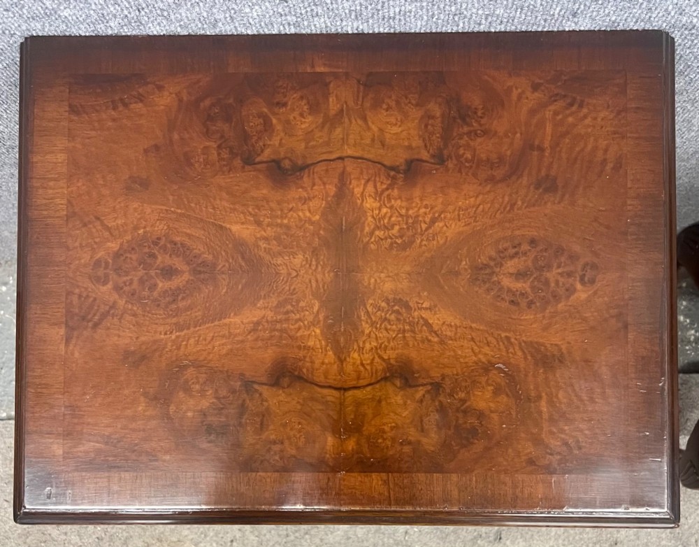 Pair of 1930's Burr Walnut Bedside Cabinets View VIII