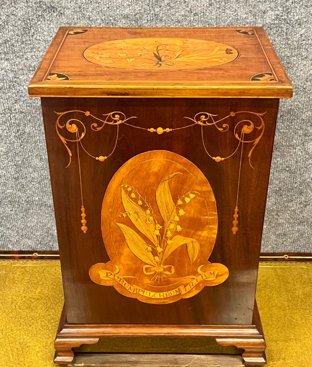 Superb Art Nouveau Table Cabinet