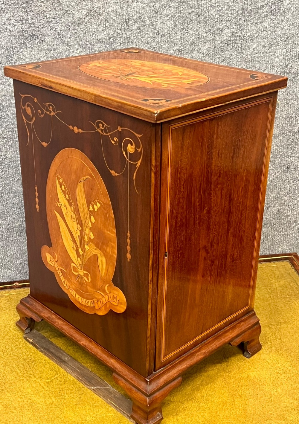 Superb Art Nouveau Table Cabinet View VI