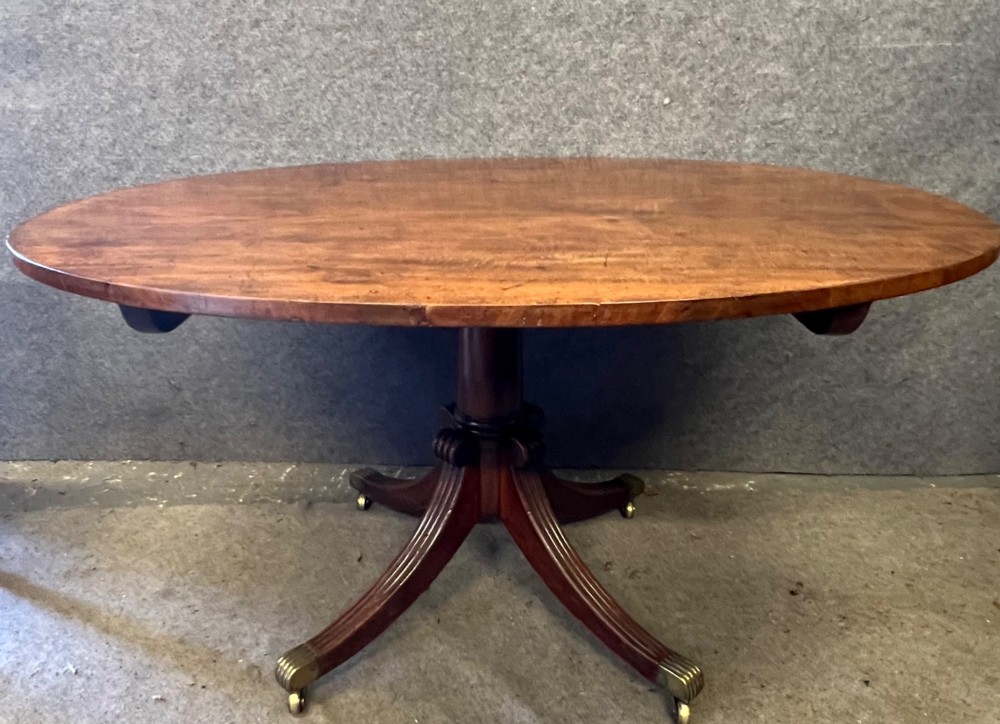 Regency Mahogany Dining Table View II