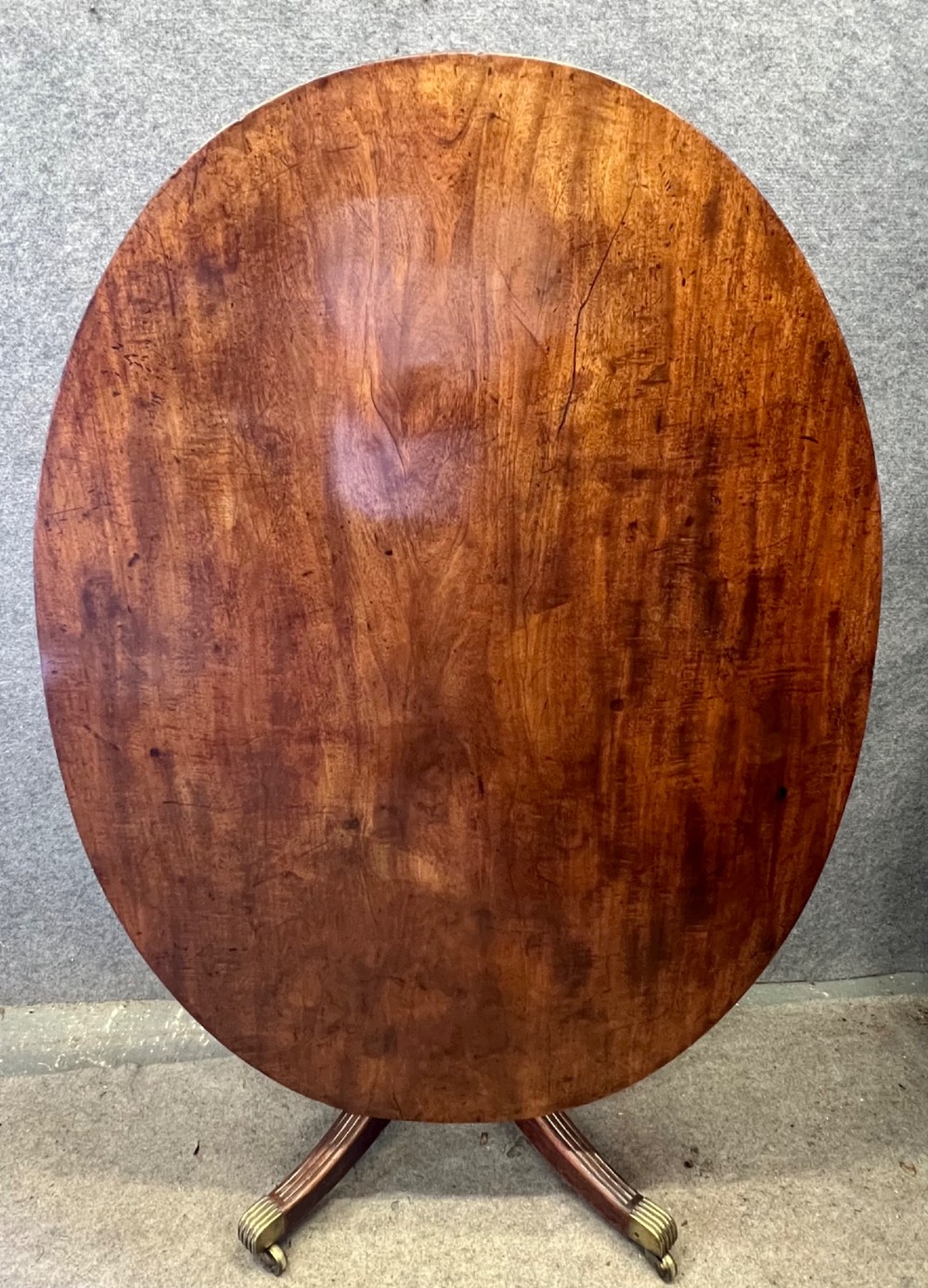 Regency Mahogany Dining Table View III