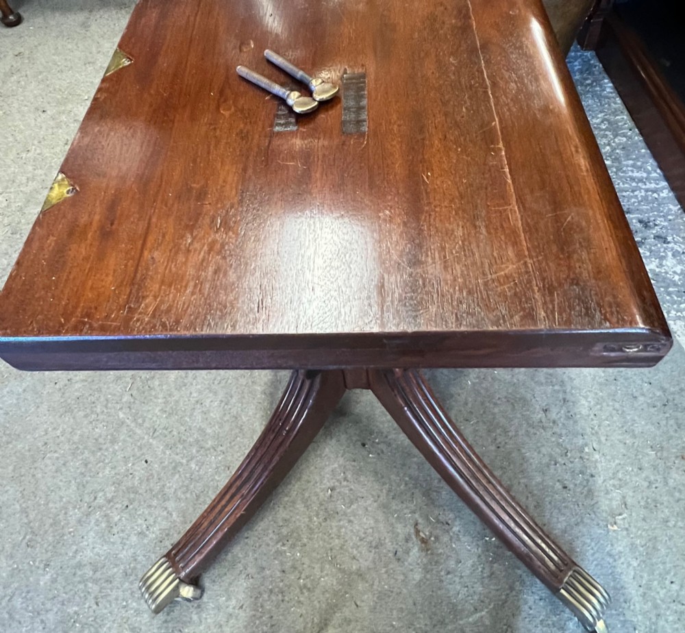 Regency Mahogany Dining Table View X