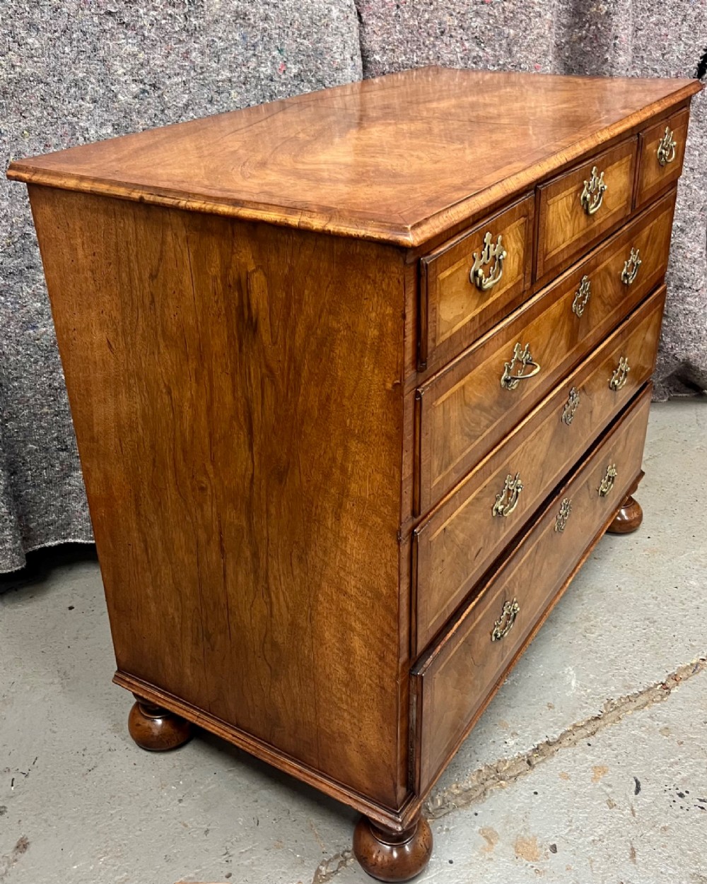 Early 18th C. Walnut Chest of Drawers View III
