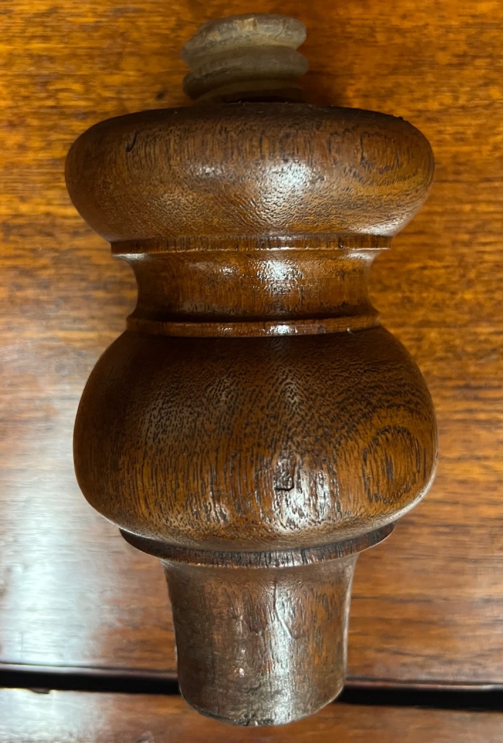 Very Good 19th.C. Teak Campaign Secretaire Chest View VI