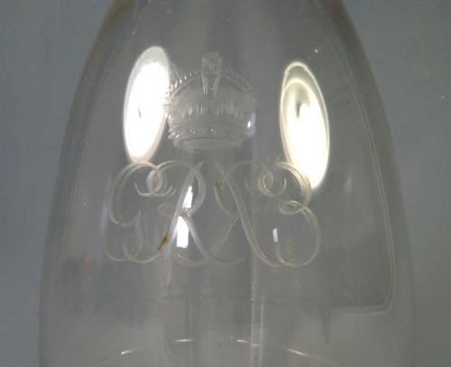 GEORGE VI CORONATION DECANTER BY KIETH MURRAY - ADDITIONAL PHOTO 3