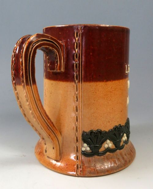 DOULTON LAMBETH SALT GLAZED STONEWARE MOTTO TANKARD - ADDITIONAL PHOTO 3