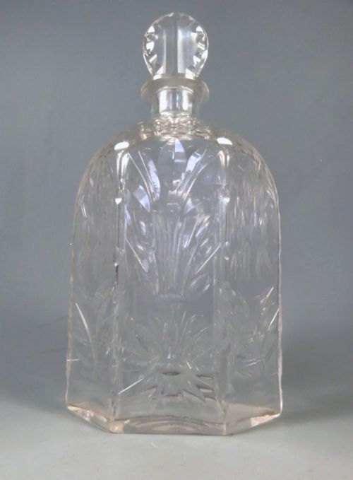 WHITEFRIARS HARRY POWELL SPANISH CUT GLASS DECANTER - ADDITIONAL PHOTO 2