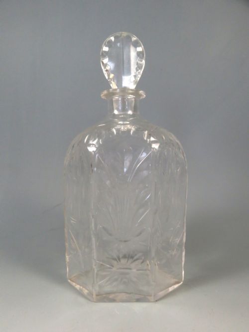 WHITEFRIARS HARRY POWELL SPANISH CUT GLASS DECANTER - ADDITIONAL PHOTO 3