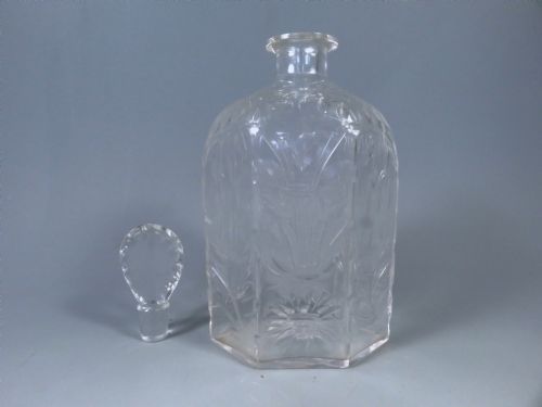 WHITEFRIARS HARRY POWELL SPANISH CUT GLASS DECANTER - ADDITIONAL PHOTO 6