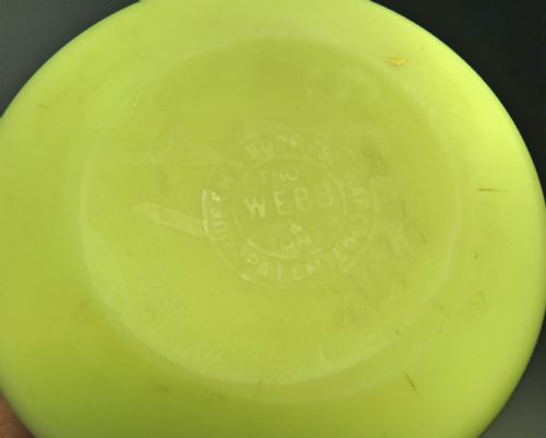 LARGE THOMAS WEBB BURMESE HAND PAINTED URANIUM GLASS VASE - ADDITIONAL PHOTO 10