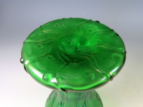 ANTIQUE LOETZ RUSTICANA GLASS VASE - ADDITIONAL PHOTO 4