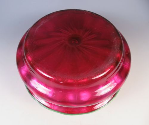 ANTIQUE LOETZ GLASS AUSFUHRUNG 134 METALLIC ART NOUVEAU BOWL - ADDITIONAL PHOTO 5