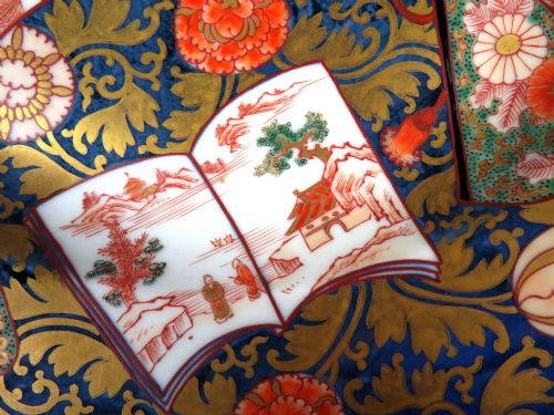 ANTIQUE JAPANESE EDO PERIOD IMARI CHARGER 41CM - ADDITIONAL PHOTO 3
