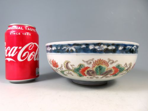 ANTIQUE JAPANESE MEIJI PERIOD IMARI PORCELAIN BOWL - ADDITIONAL PHOTO 3