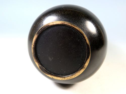 ANTIQUE JAPANESE MEIJI PERIOD BRONZE MIXED METAL BOAT VASE - ADDITIONAL PHOTO 9