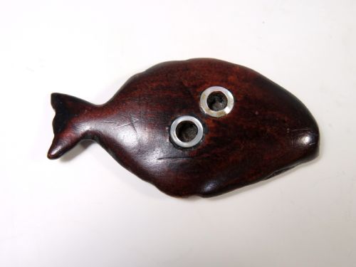 ANTIQUE JAPANESE MEIJI PERIOD SHAGREEN FLATFISH NETSUKE - ADDITIONAL PHOTO 3
