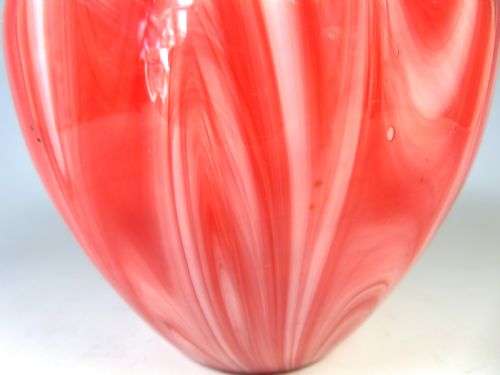 ANTIQUE LOETZ CARNEOL GILDED GLASS VASE - ADDITIONAL PHOTO 3