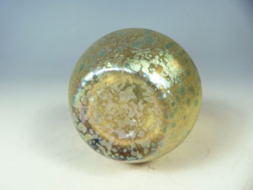 ANTIQUE BOHEMIAN GLASS LOETZ VASE CANDIA PAPILLON - ADDITIONAL PHOTO 3