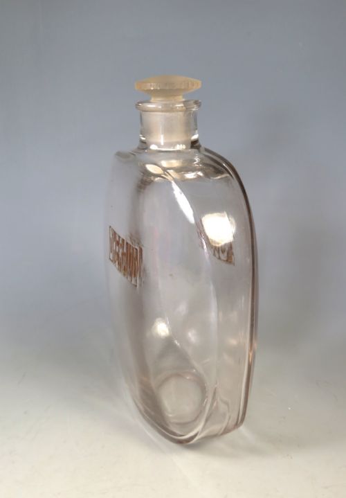 ANTIQUE RENE LALIQUE DHERAUD COLOGNE BOTTLE LARGE - ADDITIONAL PHOTO 3