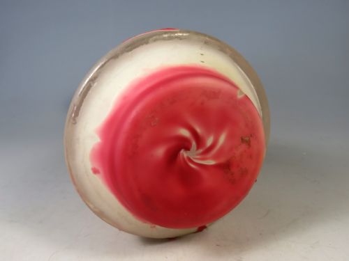 ANTIQUE FRENCH MULLER FRERES CAMEO AND ENAMEL GLASS VASE - ADDITIONAL PHOTO 5
