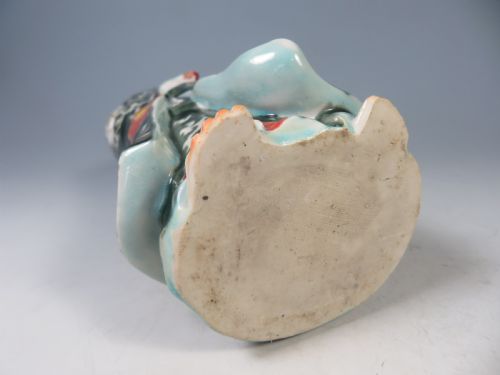 ANTIQUE JAPANESE KUTANI PORCELAIN GUANYIN OKIMONO - ADDITIONAL PHOTO 10