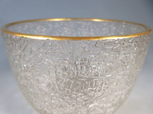 PAIR ANTIQUE BACCARAT OVERSHOT GLASS ICE PAILS - ADDITIONAL PHOTO 3