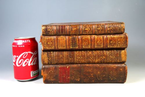 ANTIQUE FRENCH SECRET TANTALUS DECANTER FAUX BOOK LIQUOR SET - ADDITIONAL PHOTO 11