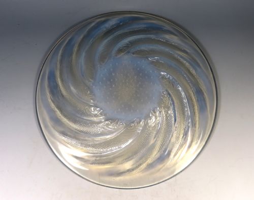 ANTIQUE REN LALIQUE POISSONS COUPE OUVERT NO 1 - ADDITIONAL PHOTO 2
