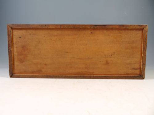 ANTIQUE CHINESE CARVED BOXWOOD GLOVE BOX - ADDITIONAL PHOTO 7