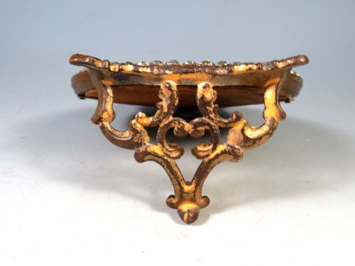 ANTIQUE FRENCH ORMOLU WHITE PASTE RIBBON PICTURE FRAME - ADDITIONAL PHOTO 4