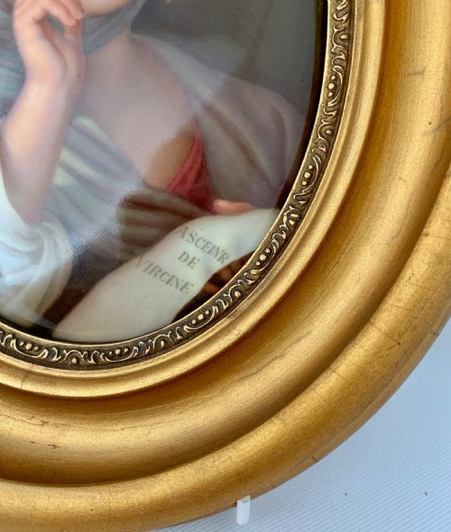 KPM BERLIN PORCELAIN PLAQUE - ADDITIONAL PHOTO 4