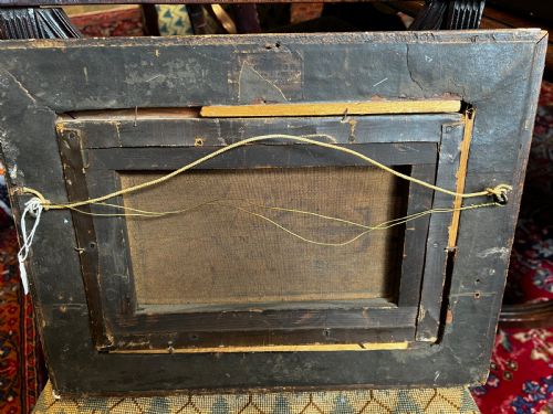 VICTORIAN OIL ON CANVAS PAINTING - ADDITIONAL PHOTO 2