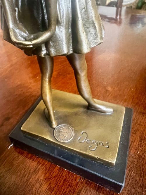 DEGAS BRONZE DANCER - ADDITIONAL PHOTO 2