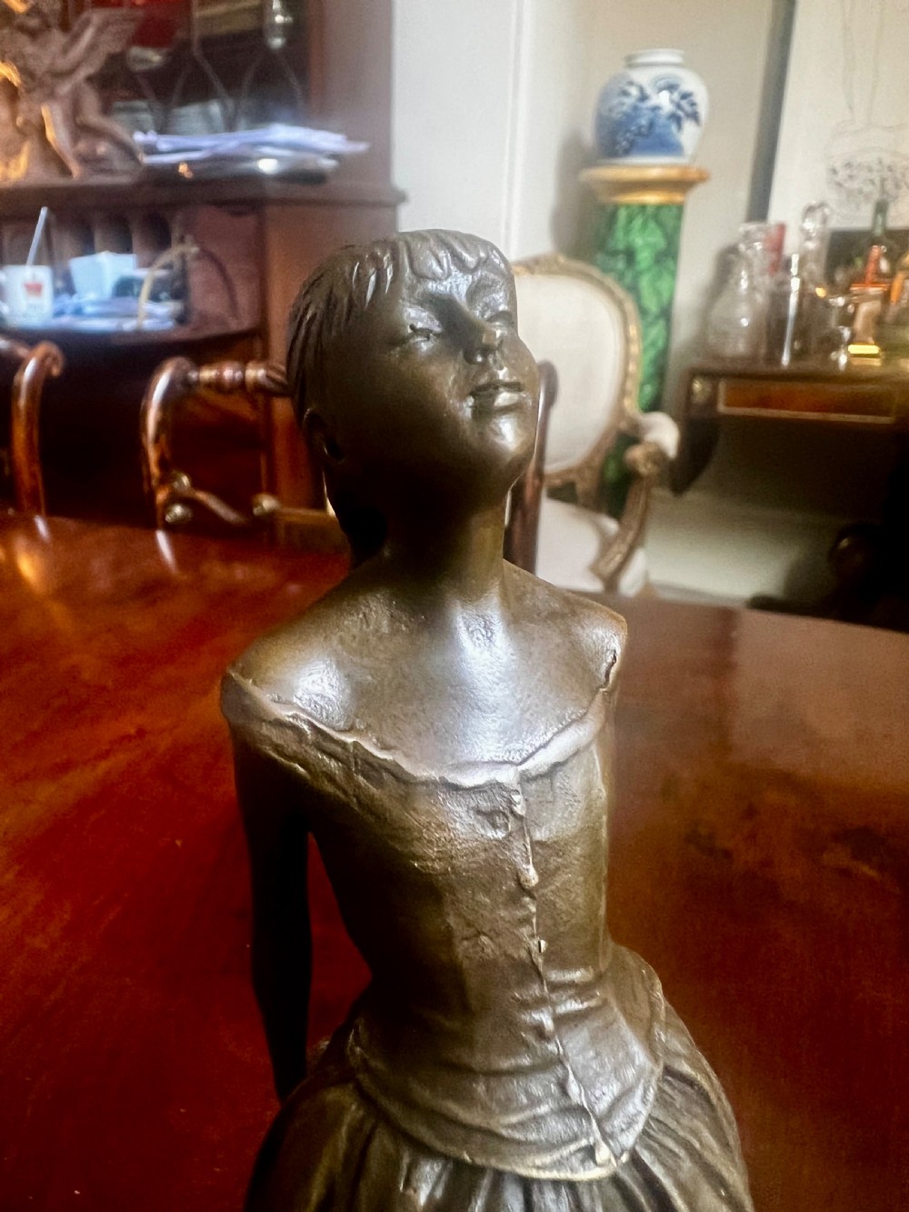 Degas bronze dancer View II