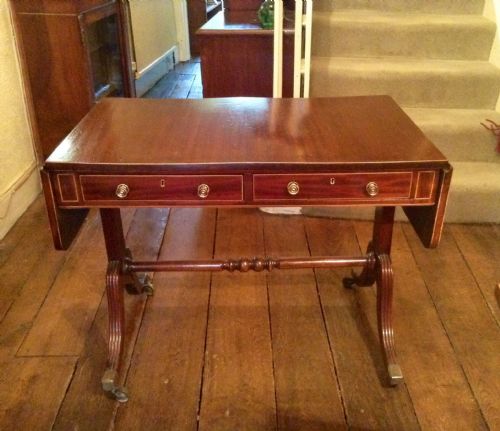 regency mahogany sofa table - CATEGORY: ANTIQUE TABLES - DATED 1800