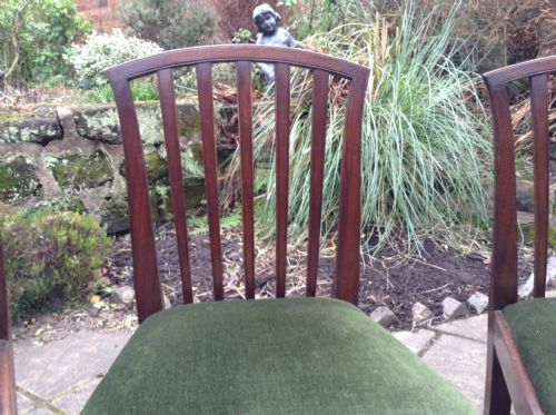 SUPER SET OF SIX MAHOGANY DINING CHAIRS - ADDITIONAL PHOTO 3
