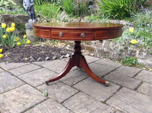 REGENCY PERIOD DRUM TABLE - ADDITIONAL PHOTO 1