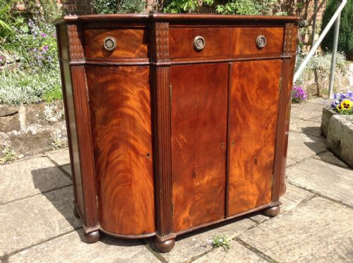 REGENCY MAHOGANY SIDE CABINET - ADDITIONAL PHOTO 1
