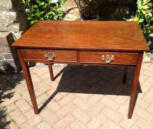 georgian mahogany side table - CATEGORY: ANTIQUE TABLES - DATED 1800