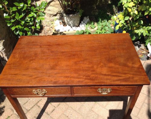 GEORGIAN MAHOGANY SIDE TABLE - ADDITIONAL PHOTO 3