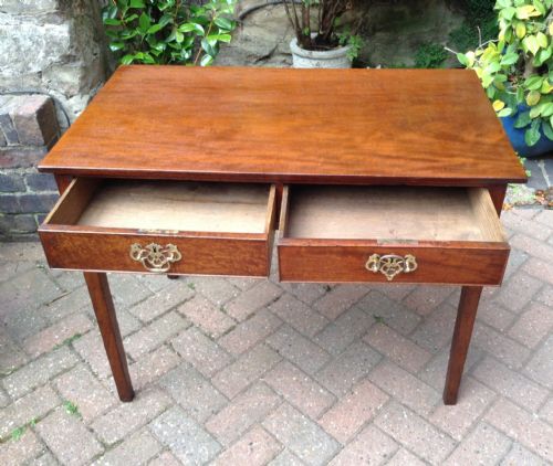 GEORGIAN MAHOGANY SIDE TABLE - ADDITIONAL PHOTO 5