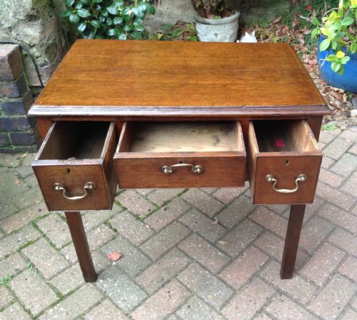 GEORGIAN OAK LOWBOY - ADDITIONAL PHOTO 2