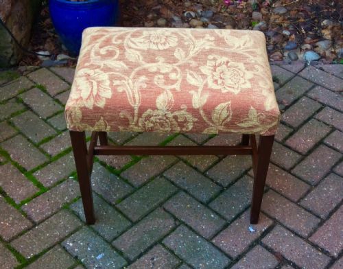 MAHOGANY STOOL - ADDITIONAL PHOTO 1
