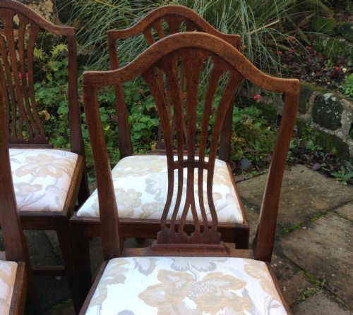 SET OF SIX MAHOGANY DINING CHAIRS - ADDITIONAL PHOTO 1
